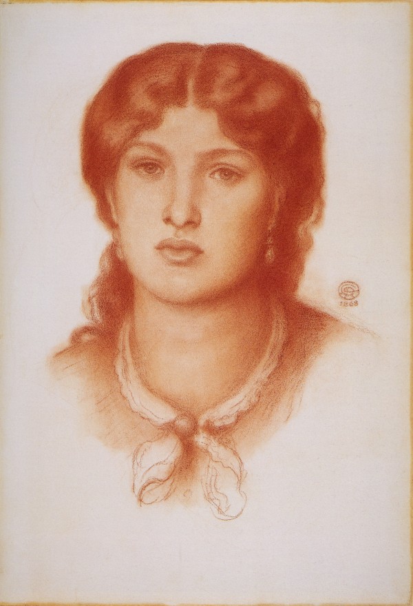 Fanny Cornforth by Dante Gabriel Rossetti